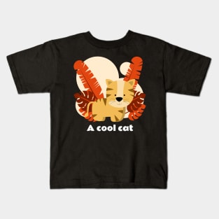 A cool cat Kids T-Shirt